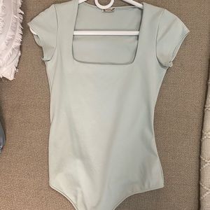 Free People Square Eyes Bodysuit
